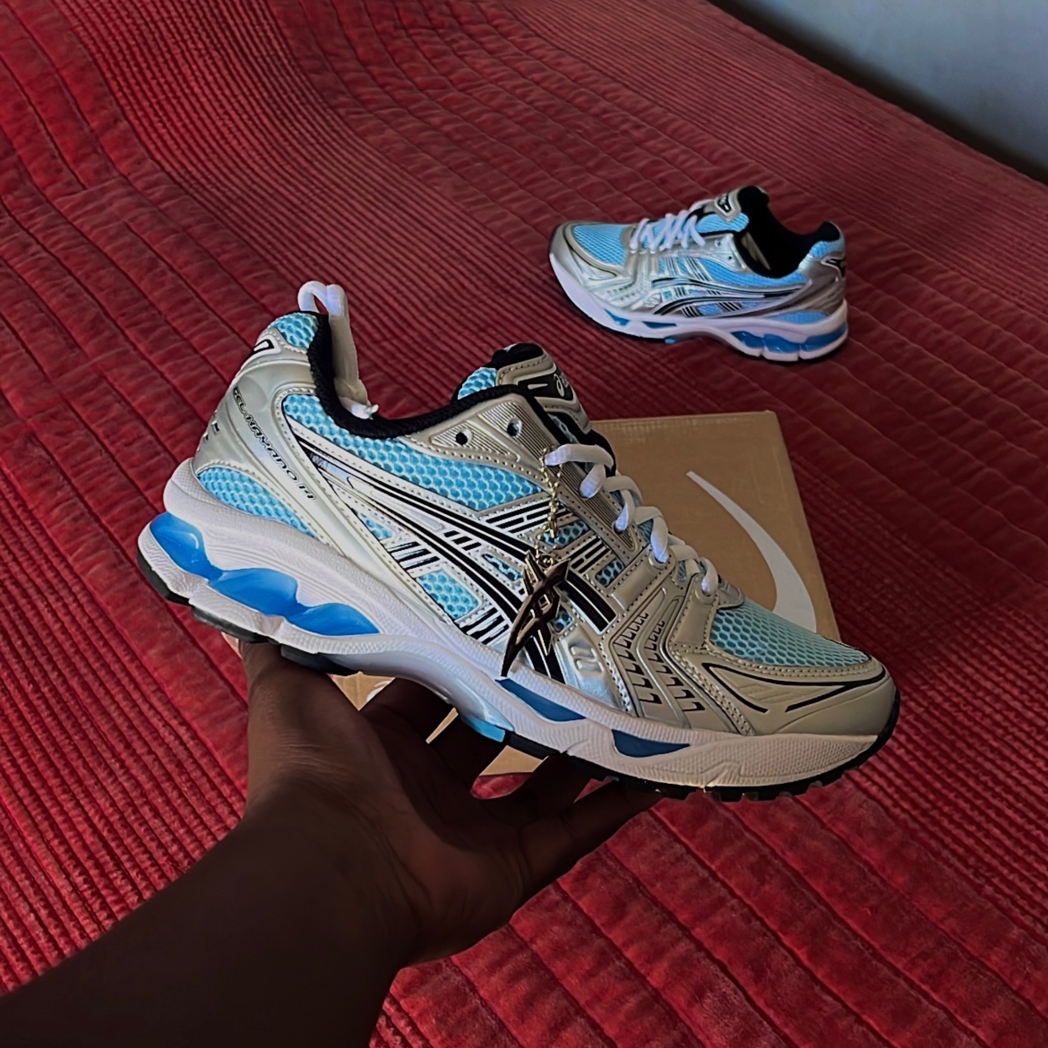 ASICS Gel Kayano 14 Arctic Sky Pure Silver - Sneakers disponibles chez Plug In Process