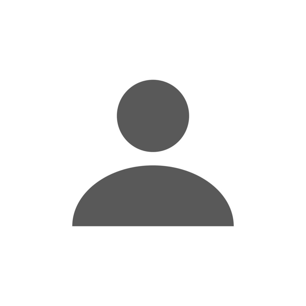 Icone vecteur personne